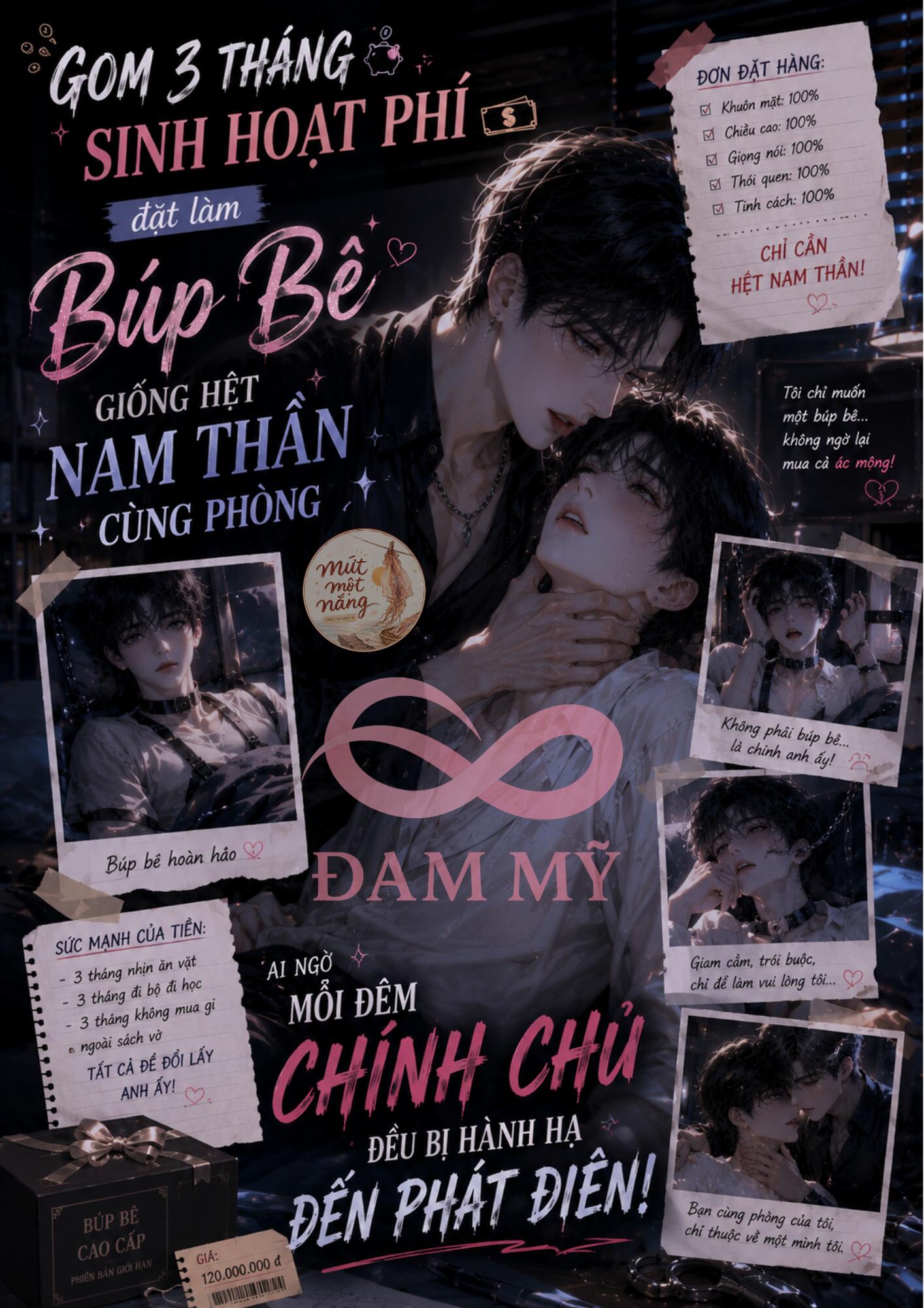 Đặt Làm Búp Bê Giống Bạn Cùng Phòng, Mỗi Đêm Chính Chủ Đều Bị Hành Hạ Phát Điên!