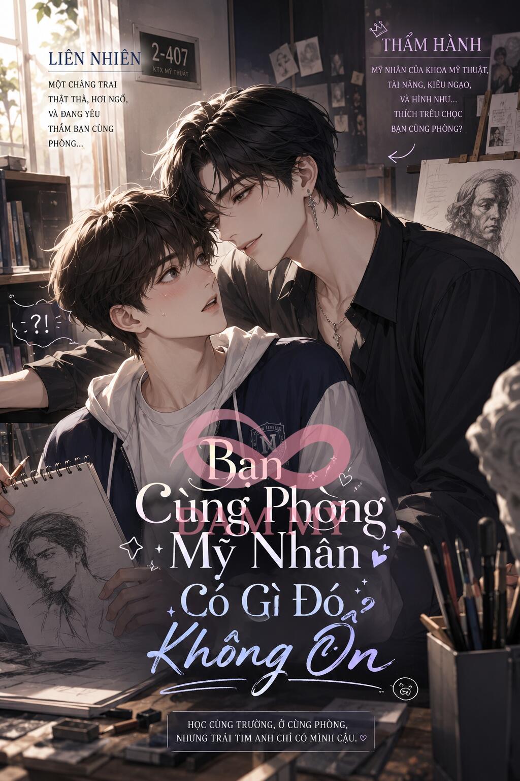 Bạn Cùng Phòng Mỹ Nhân Có Gì Đó Không Ổn